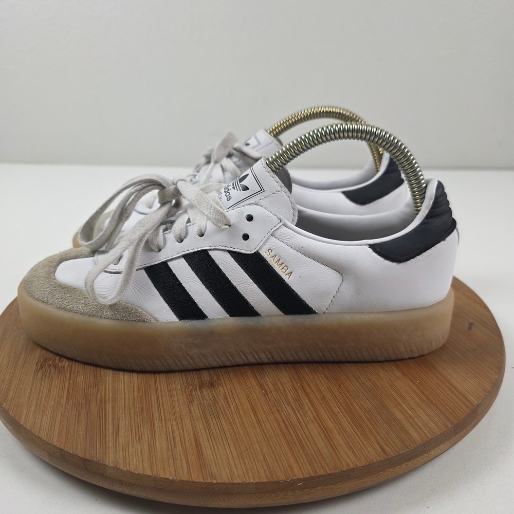 adidas Samba White Black Gum Sole Men's Sneakers